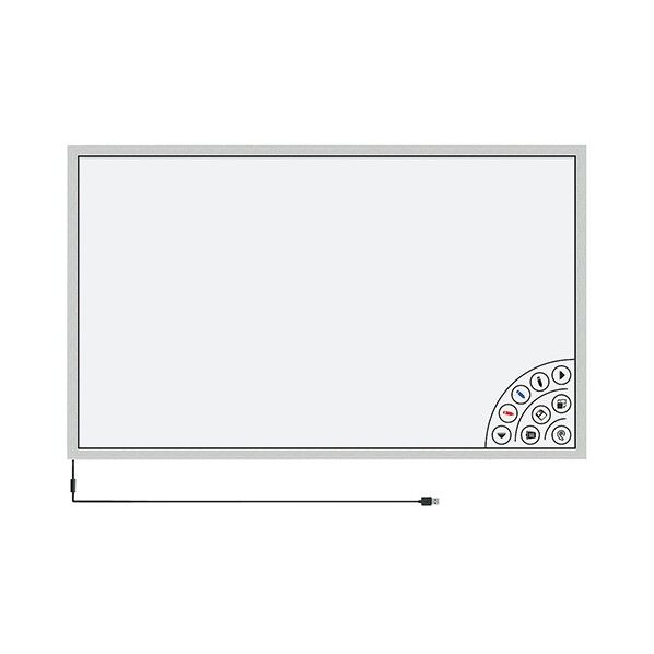 タッチフレーム 白板家 1420×820mm JM-1500-S シルバー 3-8442-02 1台