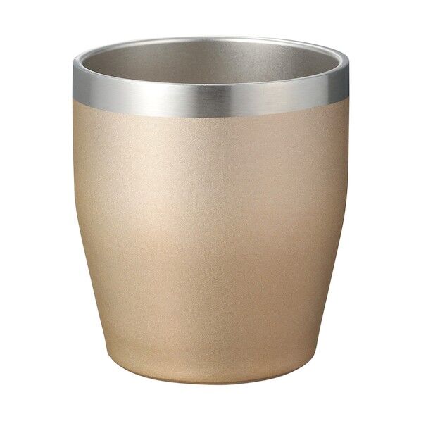 真空ステンレスカラータンブラー 350ml(シャンパンゴールド)