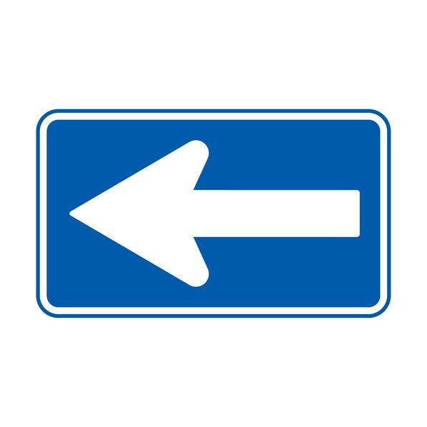 規制標識 E326-A 一方通行 エコボードW400