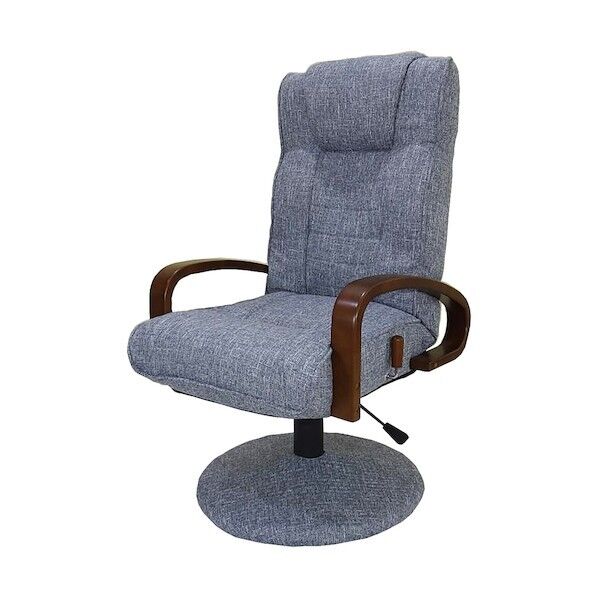 グリーンクロス 回転高座椅子 グレイ 6300051361 1台...