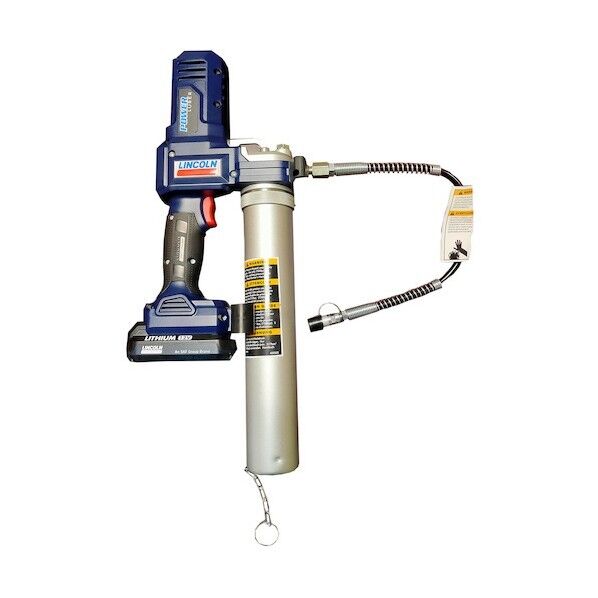 電動式グリースガンフレキシブルホースタイプ(充電式) セット品