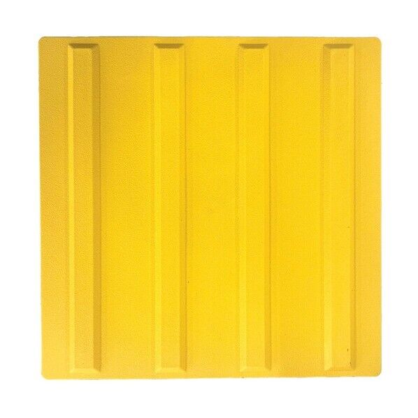 点字パネル（L） 誘導（線）黄 300×300×t9mm