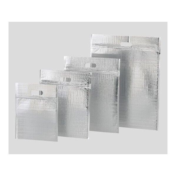 チャック付保冷・保温袋(ミナクールパック(R)) ジップ付平袋LL LL 2-8691-04 50枚