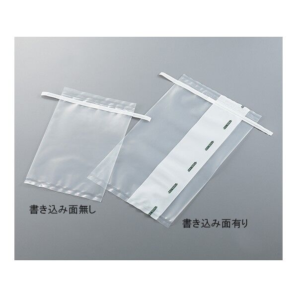 クリーンルーム用サンプリングバッグ(書き込み面有り) CR 1650mL, 1650mL 3-5413-04 25袋