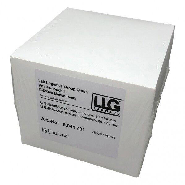 円筒セルロース濾紙 ET20-80 9045701 3-8272-02 25枚