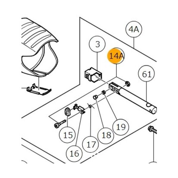 HiKOKI(ハイコーキ) 322-708特殊ボルトM4 #322-708 1点...