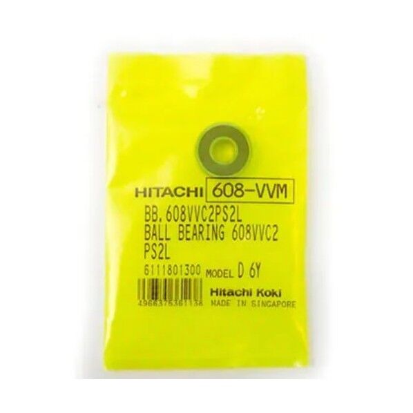 HiKOKI ディスクグラインダ用部品 G10SH5 608VVM 1個