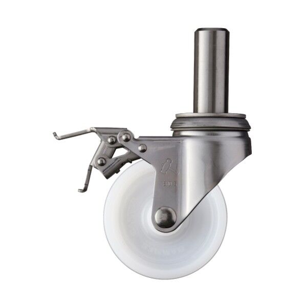 SKシリーズオールステンレス自在SP付ナイロン車100mm 315SK-N100 1点...