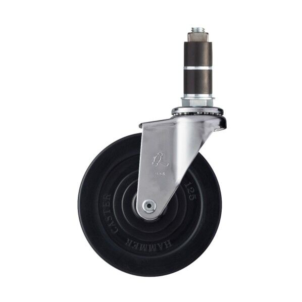 パイプ差込 ゴム車125mm