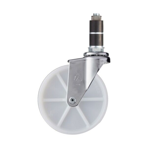 パイプ差込 ナイロン車125mm 4208EX-N125 1点