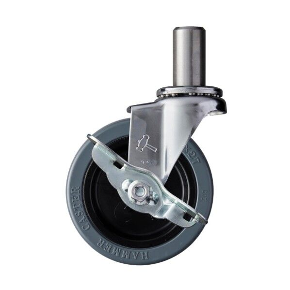 パイプ差込ボス SP付 ゴム車100mm 415EK-RN100 1点