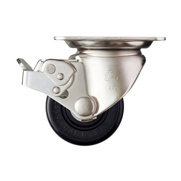 SUS 低床式重荷重用 自在 SP付 ナイロンB車75mm 545S0H-NRB75 1点
