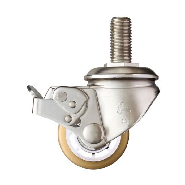 SUS ねじ込み 低床式重荷重用 SP付 ウレタンB車65mm