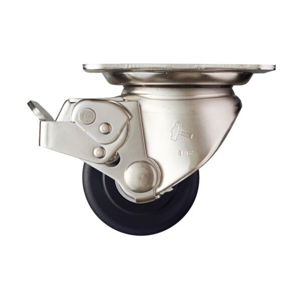 SUS 低床式重荷重用 自在 SP付 MCナイロンB車65mm