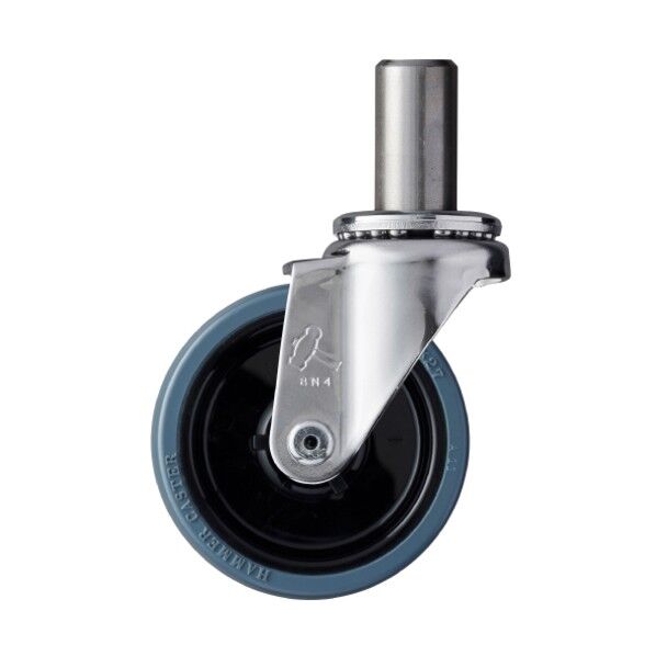 パイプ差込ボス ゴム車85mm