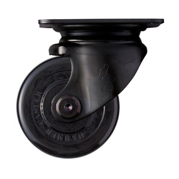 低床式重荷重用 自在 フェノールB車75mm 68×68ピッチ 5401S-PB75 1点