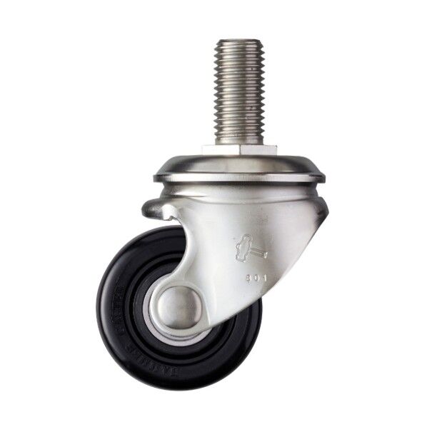 SUS ねじ込み 低床式重荷重用 ナイロンB車65mm