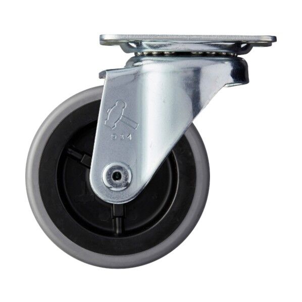 プレート式キャスター Sシリーズ 自在 エラストマー車 75mm 420S-L75 1点