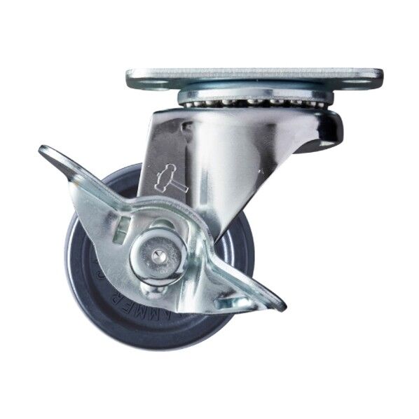 E型 自在SP付 エラストマー車 40mm