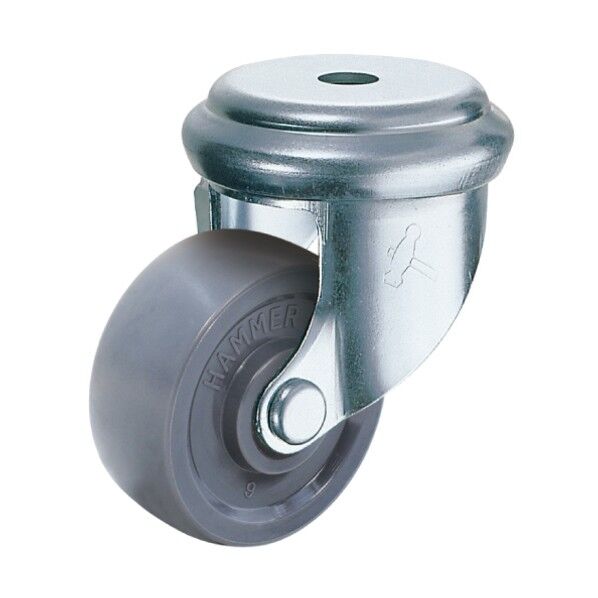 Y型 自在 エラストマー車 40mm