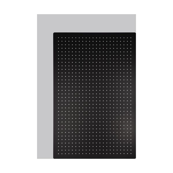 光 スチールパンチングボード ブラック 約900×600mm PGFBD906-1 1枚