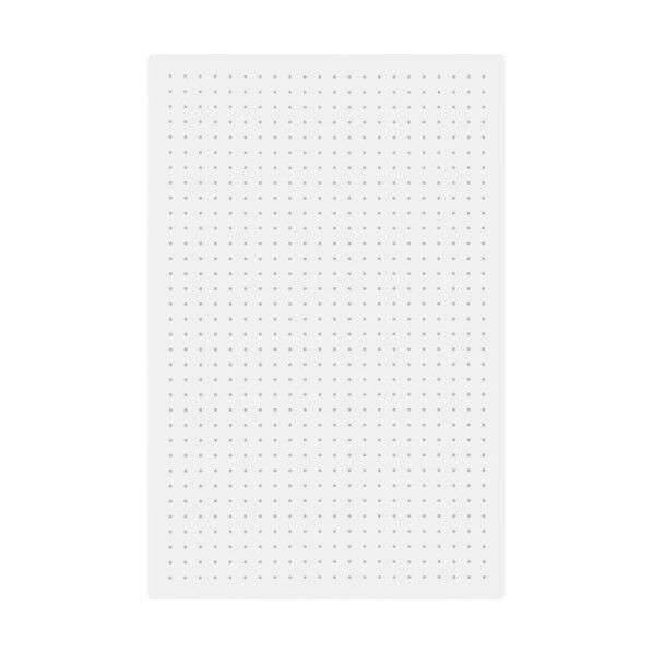 スチールパンチングボード ホワイト 約900×600mm