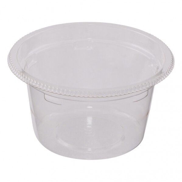 フードパック 丸型タイプ 簡易食品容器 本体 MS66-60BL 3-5109-21 100枚