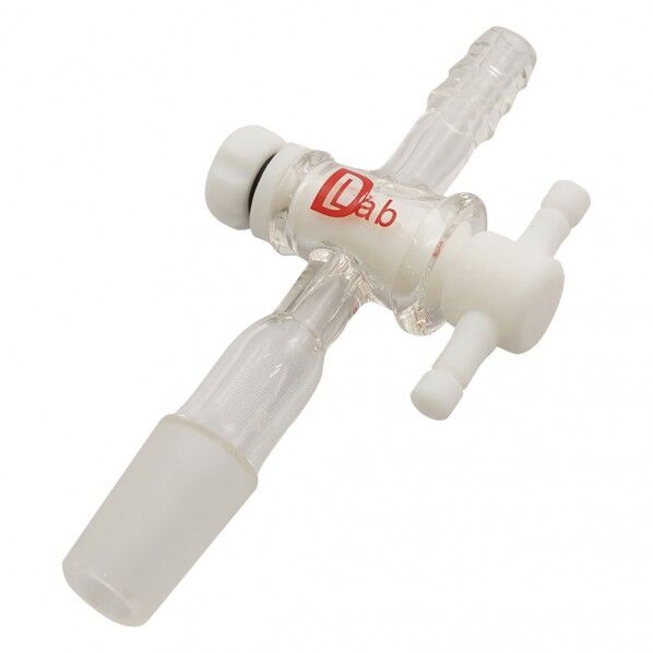 ジョイント付吸引コック PTFEコック・直管 TS15/25 15/25 直管P 3-6248-01 1個