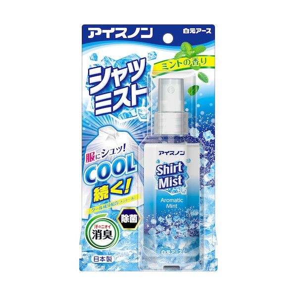 アイスノン シャツミスト ミントの香り 100mL