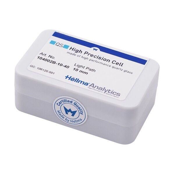 ヘルマ(R)石英セル マイクロブラック