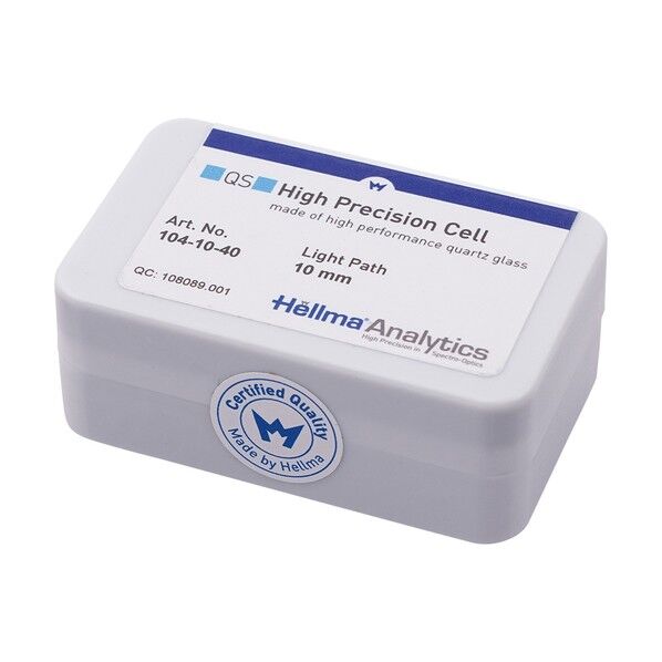 ヘルマ®石英セル セミマイクロ 104-10-40 1個