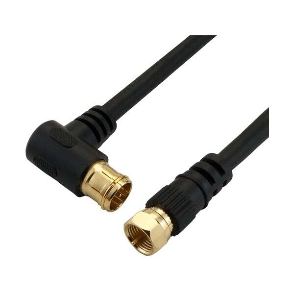 アンテナ分波器 ケーブル一体型 20cm ホワイト ネジ式コネクタ