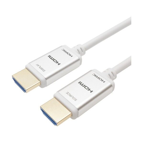  光ファイバー HDMIケーブル 20m スタンダードタイプ シルバー HH200-771SW 1点...