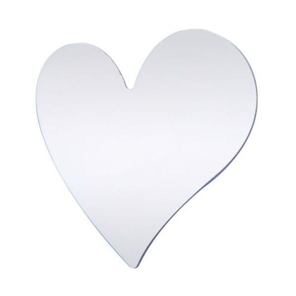 鏡 安心・安全割れないミラー ハート SM-06 1個