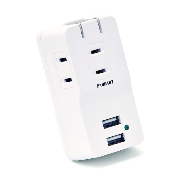 3.4A USBホﾟート付コンセント