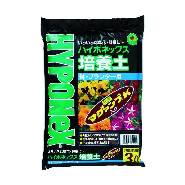 ハイポネックス 培養土鉢プランター用 (1袋入) H004903 1袋...