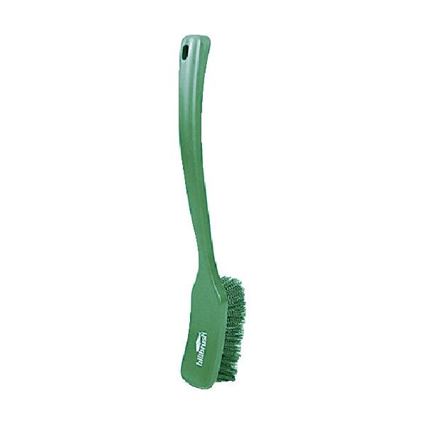HillBrush ロングハンドルブラシ(ソフト)緑 406X50 D10RESG 1本