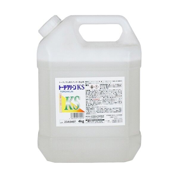 トーチクリン KS 4KG 無色~淡黄色透明 27921 1点