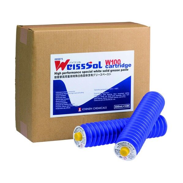WeissSoL W100 カートリッジ 400mL 淡黄色 85975 1点