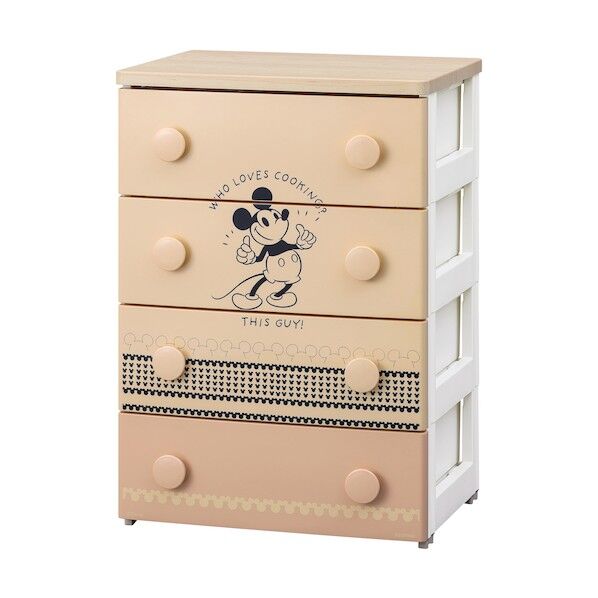 箪笥 299197 キャラクターチェスト ミッキーマウス