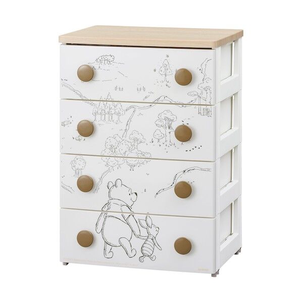 箪笥 299198 キャラクターチェスト くまのプーさん
