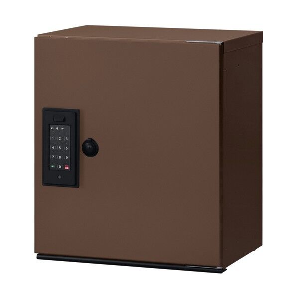 296995 宅配ボックス ダークブラウン