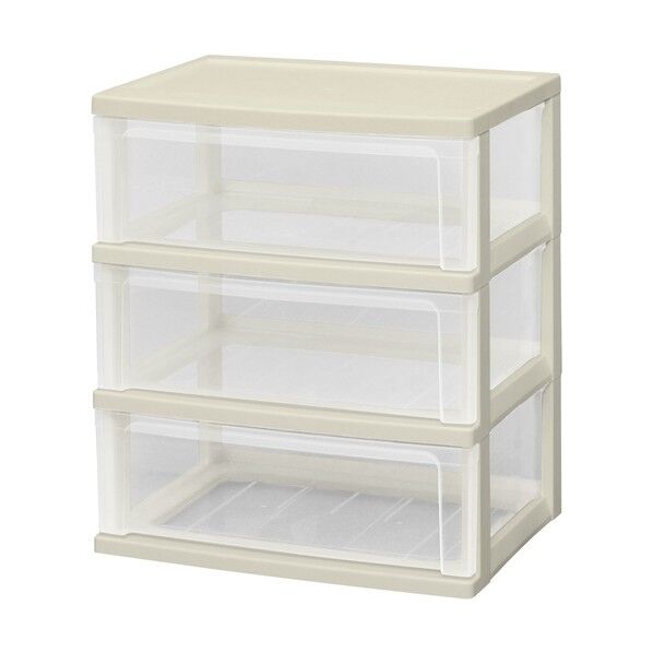 202882 ワイドチェスト ライトベージュ