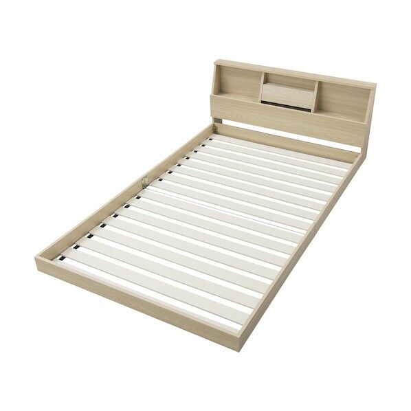 104816 フロアベッド セミダブル ナチュラル