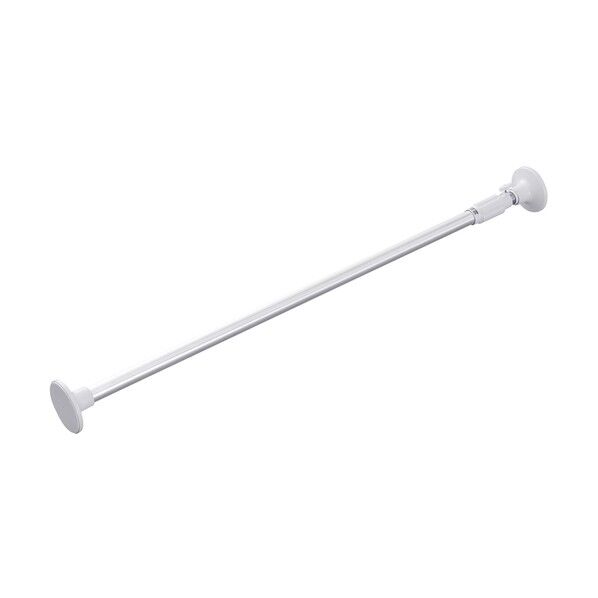 伸縮棒 202335 浴室用ステンレス超強力伸縮棒 ホワイト
