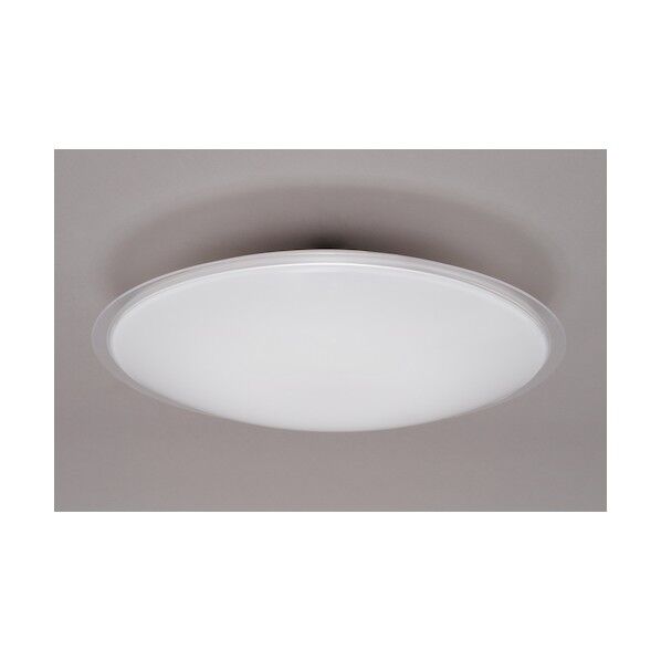 298637 LEDシーリングライト 6畳調色 クリアフレーム