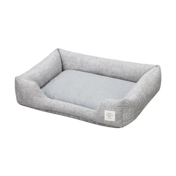 106574 クールペットベッド スクエア型Mサイズ グレー