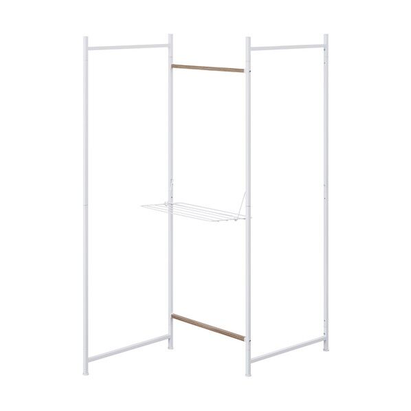 105888 折りたたみ物干し3連 ホワイト