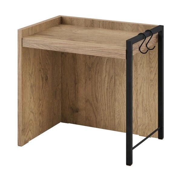  201979 伸縮レンジ上ラック ブラック/アッシュブラウン RRS-733-B 1点...