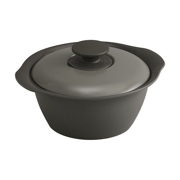 104152 無加水鍋 20cm チャコールグレー
